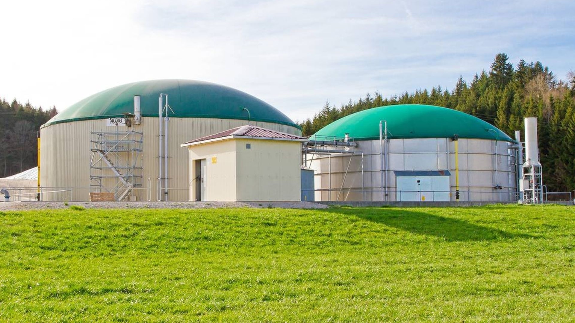 Wie kann ich mit Biogas heizen?