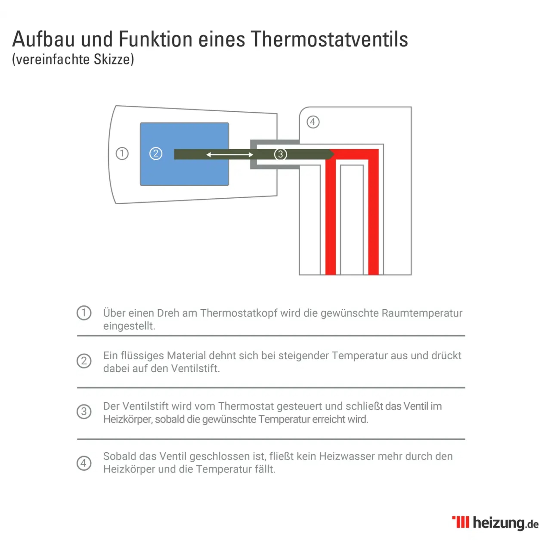 Heizungsventil klemmt Stift federt nicht - Ventil gangbar machen -  Heizkörper Thermostat reparieren 